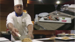 Im japanischen Restaurant des Hotels werden Kstlichkeiten hergestellt. Es ist ein Highligth hier das Abendessen zu genieen.