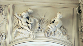 Das Barockschloss Rundale wird oft als das Versailles des Baltikums genannt. In den 135 Slen sind wunderbare Stuckarbeiten zu bewundern. 