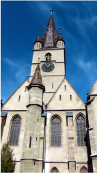 Die schne Kathedrale von Hermannstadt. Einfach sehenswert.